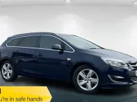 Used Vauxhall Astra SRi 165 HP (121 kW) 2014 Blue Estate