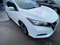 Used Nissan Leaf N-TEC 160 kW (218 HP) 2020 White Hatchback