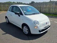Used Fiat 500 Pop 69 HP (50 kW) 2014 White Hatchback
