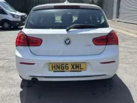 Used BMW 118 Sport Line 2016 White Hatchback