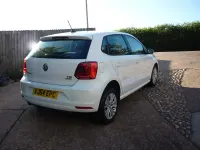 Used VW Polo SE 88 HP (64 kW) 2014 White Hatchback