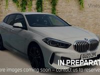 Used BMW 118 M Sport 134 HP (98 kW) 2023 White Hatchback