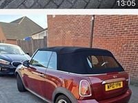 Used Mini Cooper Cabriolet 2010 Red Cabriolet