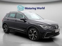 Used VW Tiguan R-line 150 HP (110 kW) 2022 Black SUV