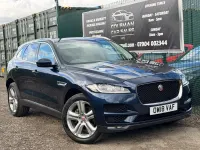 Used Jaguar F-Pace S 300 HP (220 kW) 2018 Blue SUV