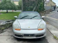 Used Porsche Boxster 2002 Silver Cabriolet