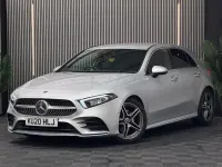 Used Mercedes A200 AMG Line Premium 160 HP (117 kW) 2020 Silver Hatchback