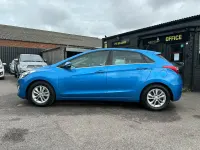 Used Hyundai i30 SE 110 HP (80 kW) 2016 Blue Hatchback