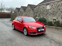 Used Audi A1 S-Line 116 HP (85 kW) 2016 Red Hatchback