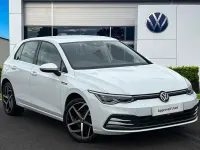 Used VW Golf VII Style 150 HP (110 kW) 2020 White Hatchback