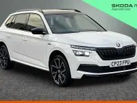 Used Skoda Kamiq Monte Carlo 147 HP (108 kW) 2023 Candy white SUV
