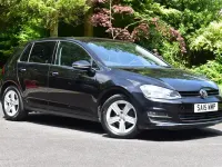Used VW Golf VII Match 105 HP (77 kW) 2015 Black Hatchback