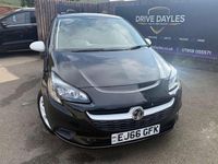 Used Vauxhall Corsa 75 HP (55 kW) 2016 Black Hatchback