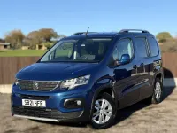 Used Peugeot Rifter Allure Premium 2021 Blue MPV