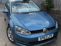 Used VW Golf VII GT 2013 Blue Hatchback