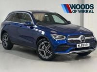 Used Mercedes GLC220 AMG line 194 HP (142 kW) 2019 Blue SUV