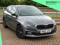 Used Skoda Fabia Colour Edition 94 HP (69 kW) 2022 Graphite grey metallic black magic pearl effect Hatchback