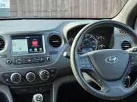 Used Hyundai i10 GO! 67 HP (49 kW) 2018 Blue Hatchback