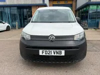 Used VW Caddy S 102 HP (75 kW) 2021 White MPV