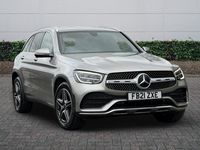 Used Mercedes GLC220 AMG line 2021 Mojave silver metallic SUV