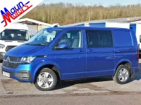 Used VW T6.1 Highline 150 HP (110 kW) 2020 Blue Van