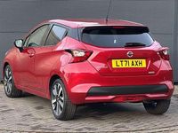 Used Nissan Micra Tekna 91 HP (66 kW) 2021 Red Hatchback