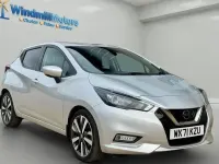 Used Nissan Micra Tekna 92 HP (67 kW) 2021 Silver Hatchback