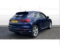 Used Audi Q3 S-Line 150 HP (110 kW) 2021 Blue SUV