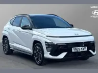 New Hyundai Kona N Line 135 HP (99 kW) 2026 White SUV