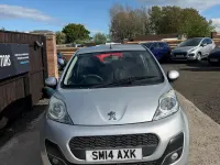 Used Peugeot 107 Active 68 HP (50 kW) 2014 Silver Hatchback