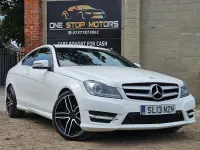 Used Mercedes C220 AMG 2013 White Coupe