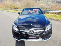Used Mercedes C220 AMG line 170 HP (125 kW) 2016 Black Cabriolet