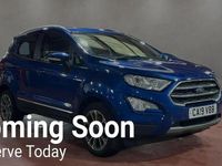 Used Ford Ecosport Titanium 100 HP (73 kW) 2019 Blue SUV