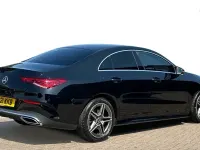 Used Mercedes CLA200 AMG line 161 HP (118 kW) 2021 Black Coupe