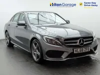 Used Mercedes C200 AMG line 136 HP (100 kW) 2019 Grey Sedan