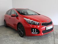 Used Kia Ceed Sportswagon GT-Line 136 HP (100 kW) 2016 Red Estate