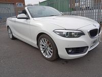 Used BMW 218 2018 White Cabriolet