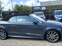 Used Audi A3 Cabriolet S-Line 150 HP (110 kW) 2016 Grey Cabriolet