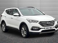 Used Hyundai Santa Fe Premium SE 200 HP (147 kW) 2017 Pure white SUV