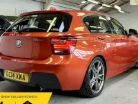 Used BMW M135 M Performance 320 HP (235 kW) 2014 Orange Hatchback