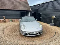 Used Porsche 997 350 HP (257 kW) 2006 Silver Cabriolet