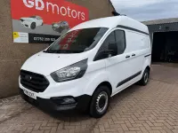 Used Ford Transit Custom 105 HP (77 kW) 2019 White Van