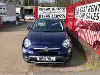 Used Fiat 500X Cross 120 HP (88 kW) 2015 Blue SUV