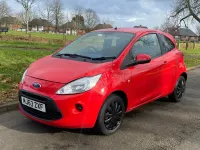 Usado Ford Ka S 69 HP (50 kW) 2013 Vermelho Citadino