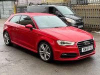 Used Audi A3 S-Line 2013 Red Hatchback