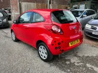 Used Ford Ka 69 HP (50 kW) 2013 Red Hatchback