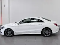 Used Mercedes CLA200 AMG line 156 HP (114 kW) 2018 White Coupe