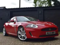 Używany Jaguar XKR 510 KM (375 kW) 2011 Czerwony Coupe