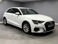 Used Audi A3 Sportback Comfort 150 HP (110 kW) 2022 White Hatchback