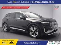 Used Audi Q4 e-tron S-Line 125 kW (170 HP) 2021 Black SUV